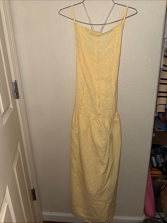 wild fable Dresses & Skirts - wild fable Pale Yellow Spaghetti Strap Maxi Dress
